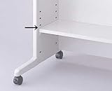 ナカバヤシ PS-122N 棚板(奥行き290mm) PSX-126/127/128用 ニューグレー