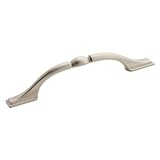 真鍮とスターリングTradition 3.78 "センターアーチPull [ 4 ]のセット仕上げ:サテンニッケル