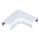 （まとめ） エレコム フラットモール接続ユニット マガリ 幅22mm用 ホワイト LD-GAFM2／WH 1個 〔×30セット〕