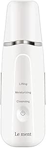 Le ment (ルメント) モイスチャーピーリングプロ 超音波振動 美顔器 イオン導入 毛穴 黒ずみ リフトモード搭載