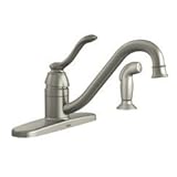 Moen 87690キッチン蛇口with Sideスプレー、バンベリーコレクションから .375 87690SRS 1