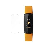 FILMEXT フィルム Fitbit Inspire 3 向けの 保護フィルム 曲面対応 ブルーライトカット 超透明 TBGWD00175