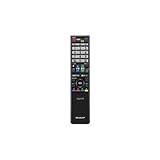 シャープ 液晶テレビ用リモコン RRMCGB077WJSA(0106380414)