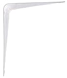 The Hillman Group 852017 Shelf Bracket, White, 10 by 12-Inch, 1-Pack [並行輸入品]