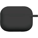 グルマンディーズ ノンキャラ AirPods Pro(第2世代)/AirPods Pro 対応 シリコンケース ブラック ARP-13BK