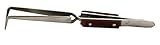 SE 509TW-90 Cross Lock Soldering Tweezers with Fiber Grip (90-Degree Angle) [並行輸入品]