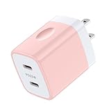 USB C PD充電器 iPhone 16充電器 2ポート 25W/3A PD3.0/PPS対応 タイプc アダプタ タイプc 充電器 type c コンセント [PSE認証済み] iPhoneシリーズ/Galaxyシリーズ/Huwei シリーズ/Pixelシリーズ/Xperiaシリーズ/OPPOシリーズ等対応