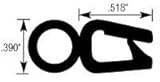CRL垂直3 / 8 "電球トリムシール – フランジサイズ: .060 in to .170 in