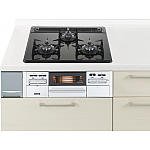 Panasonic ガス W600ガラストップ両面焼銀 キッチン用 商品