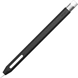 【elago】 Apple Pencil Pro / 第2世代 対応 ケース かわいい 鉛筆 デザイン 握りやすい 滑り止め グリップ シリコン 保護 カバー 充電 ペアリング ダブルタップ 可能 [ アップルペンシル 2 ApplePencil 第二世代 MU8F2JA MX2D3ZA/A 対応 ] CLASSIC CASE ブラックシルバー