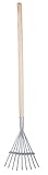 Esschert Design USA KG102 Childrens Lawn Rake, Silver [並行輸入品]
