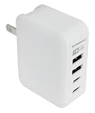 カシムラ(Kashimura) リバーシブルUSB-A 2ポート+Type-C 2ポート搭載 便利な4ポート充電器 NAC-037