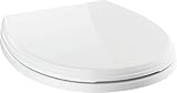 Delta Faucet 800901-WH Wycliffe Round Front Standard Close Toilet Seat, White by DELTA FAUCET