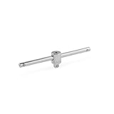 FLAG(フラッグ) スライディングハンドル 125mm 差込角1/4"(6.3mm) 永久保証 STRAIGHT/10-154