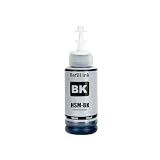 J-ECO製 HSM-BK ブラック 染料 単品 ハサミ エプソン用 互換インク ボトル インクカートリッジ (KSU HSM KSU-BK-L HSM-BK HSM-C HSM-M HSM-Y) ISO14001、ISO9001、CE、SGS認証工場