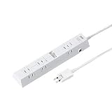 サンワサプライ アウトレット 便利 タップ ACアダプタ 対応 TAP-B40W 箱にキズ、汚れのあるアウトレット品です。