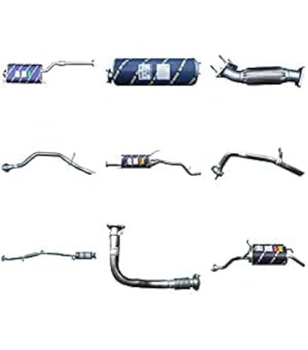 日本製 HST触媒付きリアマフラー ハイゼット S200P.S210P 純正同等品 055-208C 新品 　