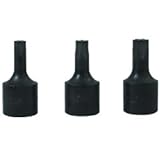 3ピース3 / 8 "、1 / 2 "」ドライブTorxソケットセットツール機器ハンドツール