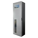 電気自動車充電ケーブル収納ボックス 95*30*18.2cm 縦長タイプ 電気自動車充電ケーブルオーガナイザーケース 電気自動車充電ステーションボックス 電気自動車充電器ホルダー 高級鋼板 冷間圧延鋼板1.2スプレー塗装 メカニカルロック 充電保護 盗難防止 防爆 防水防塵 屋内外兼用（小窓付き）