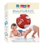 Bummis Beautiful Basic 2-piece Cloth Diaper, Boy, Large by Bummis