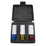 Koshihara ホイールナットソケット3本セット　1/2"DR　17,19,21ミリ DIY 整備用工具