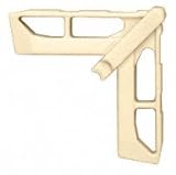 C・R・Laurence pl16263 CRL砂岩Andersen 3 / 4 " x 7 / 16 "プラスチック画面フレームコーナー