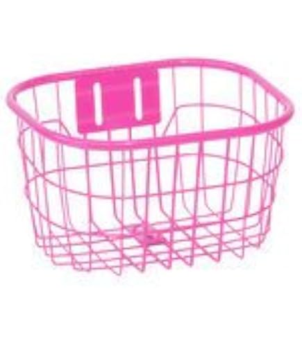 ⭐️Jhemaoi 子ども自転車用 手編みかご バスケット ベル ピンク キッズ ⭐️Jhemaoi 子ども自転車用 手編みかご バスケット ベル ピンク