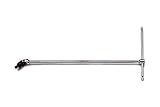 Beta 953 4mm T Handle with Swivelling Socket Wrench, 6 Point, with Chrome Plated by Beta Tools