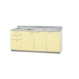 クリナップ KHA-180M/KHD-180M/KHE-180M 流し台 クリンウッドシリーズ さくらシリーズ シンク位置:右寄りR 化粧板カラー:ミディアムKHE