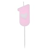 (ライチ) Lychee 誕生日キャンドル 数字モチーフ 0-9 かわいい ピンク ロウソク バースデーパーティー ケーキ 結婚式 出産祝い 記念日 写真撮影 ギフト プレゼント