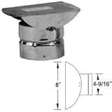 SELKIRK 244805 3VP 3" Horizontal Term Cap [並行輸入品]