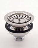 Jaclo 2804-sg真鍮調整可能Strainerキッチン、洗面台、サテンゴールド、サテンゴールド