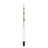 3 scale hydrometer alcohol meter for home brew wine beer cider