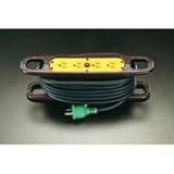 エスコ AC125V/22Ax10mコードリール(アース付) EA815GV-1