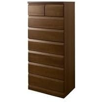 Amazon.co.jp: ナサ流通企画 天然木桐チェスト 幅60cm 7段タイプ