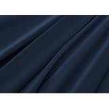 R.T. Home - エジプト高級超長綿ホテル品質 掛け布団カバー キング(布団カバー キング) 230x210CM 500スレッドカウント サテン織り ミッドナイト ネイビー 230*210CM