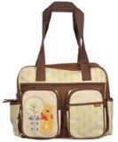Disney Pooh Tree Print Diaper Bag, Beige/brown by Cudlie Accessories [並行輸入品]