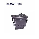 NKKスイッチズ JW-MW11RKK 単極単投　操作部：黒色　本体：黒色　電流容量１０Ａ　１２５Ｖ　ＡＣ　防水形全モールドロッカスイッチ