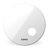 EVANS エヴァンス バスドラムヘッド EQ3 レゾナントホワイト BD26RSW / EQ3 Resonant Bass Heads Smooth White (7.5mil + 10mil ring) 26インチ 【国内正規品】