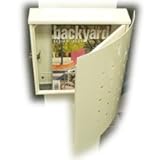 【正規輸入品】 Timbuktu White ドイツポスト Max Knobloch ティンブクホワイト左ロック 壁掛けポスト AAE15F