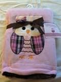 Embroidered Soft Plush Reversible Blanket by Embroidered Collection