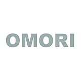 【全5色】カッティングステッカー「OMORI」 横14cm