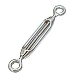 水本機械 ステンレス金具 枠式ターンバックル(アイ&アイ) SUS304 20個価格 ※取寄品 TB-5EM-304