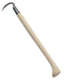 【浅野木工所　鬼印】　朴材　アゴ付魚鉤丸頭　19160　柄600mm　かぎ　アサノ　ASANO