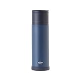 アトラス 水筒 500ml 超保温ボトル 軽量タイプ 保冷 コップ付き ステンレスボトル キャンプ アウトドア 登山 防災グッズ ネイビー 白湯 テンピークライト ATPBL-500NV