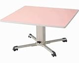 【テーブル】昇降テーブル ◆ 小 ■ アイボリー