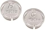Deltaデルタgids-133904ホットとコールドインデックスボタンセット、3 / 4 " OD