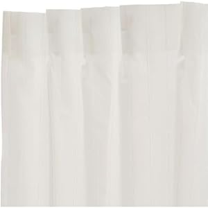 【購入画面にて50％オフ】ニトリ 遮熱・ミラー・抗カビ・花粉キャッチ レースカーテン キャッチCアンモル アイボリー 幅100×丈176cm 2枚組