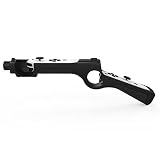 ニンテンド スイッチ用 レーシングホイール ゲームガン 銃型 シューティングゲーム JoyCons用 ジョイコンコントローラーアタッチメントアクセサリー for Switch NS/NS OLED (ブラック)