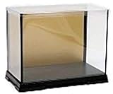 Octagon 人形ケース 横幅40×奥行21×高さ27 (cm) 金張り プラスチック